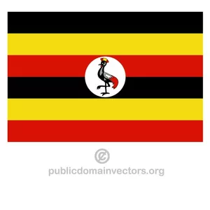 युगांडा, गणतंत्र, झंडा, ध्वजा, अफ्रीका, अफ्रीकी, देश, राज्य, देश, eps, एअर इंडिया, एसवीजी