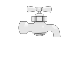 Immagine vettoriale di acqua rubinetto