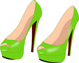 Sepatu hijau