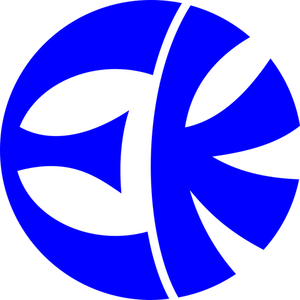 Albastru pictograma arty