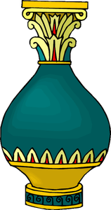 Renkli vazo görüntüsü
