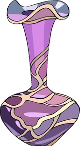 Vase violet