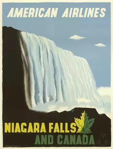 Poster van de Niagara Falls