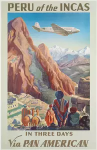 Affisch av Peru