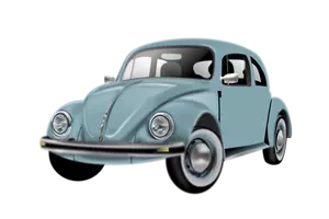 Beetle car model vector