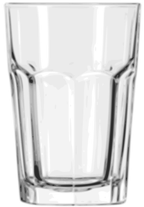 Immagine vettoriale di vetro bicchiere