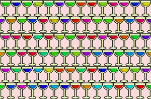 Wine glass background