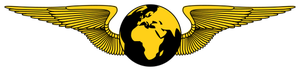 Globe emblem
