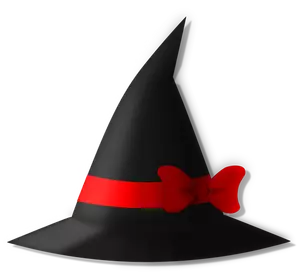 Chapéu com fita vermelha
