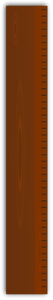 Immagine vettoriale righello in legno