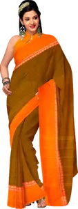 Lady em sari