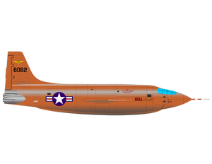 Orange airplane