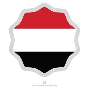 Flaga Jemenu symbol