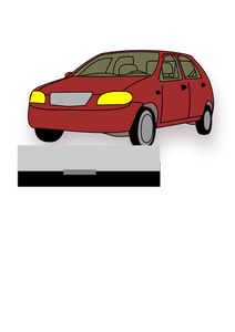 Imagen vectorial del automóvil