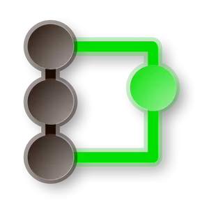 QGit Symbol Vektor-Bild