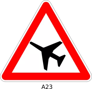 Aeroportul semn vectoriale
