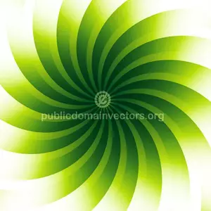 Lyse grønne radial bjelker