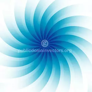 Vector graphics spirale bleue