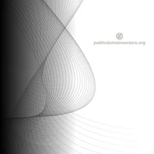 Abstract flowing vector background