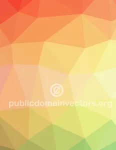 Patrón triangular vector colorido
