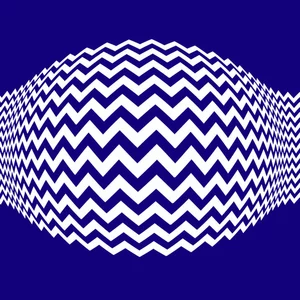 Blue background with white pattern