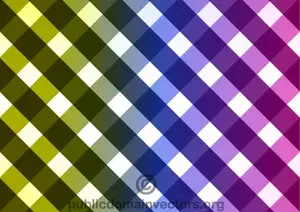 Kleurrijke kriskras patroon vector