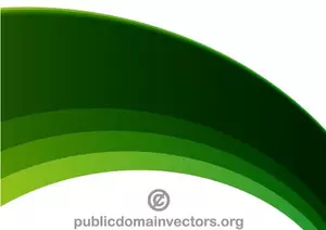 Abstract green stripes vector graphics