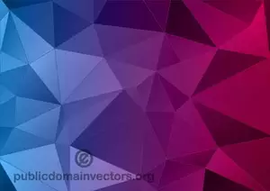 Vecteur de fond coloré de polygonale