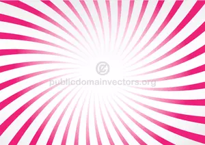 Pink radial beams vector