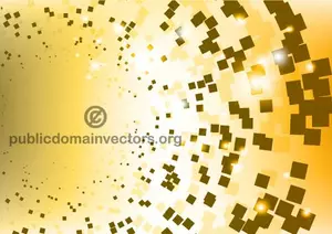 Abstract yellow background vector