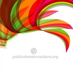Warna-warna cerah desain vektor