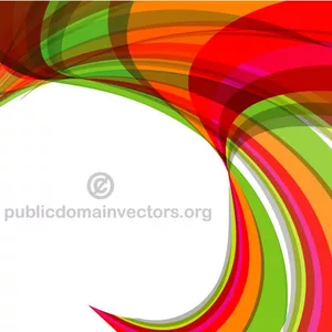 Red and green abstract vector