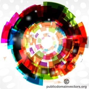 Colorful graphics vector