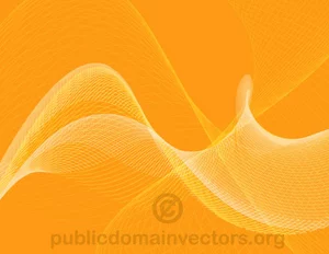Abstract vector with flowing lines