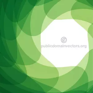 Éléments de design transparent vert
