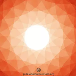 Luminos roşu forme circulare