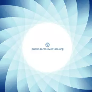 Blue radial shapes vector