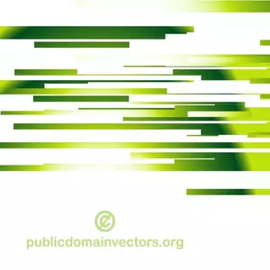 Abstract green lines vector