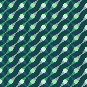 Patrón transparente abstracto verde
