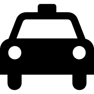 AIGA immagine vettoriale taxi
