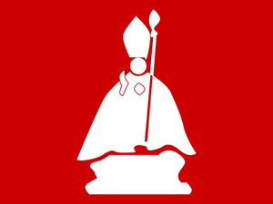 Pope vector icon