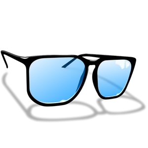 Sunglasses vector drawing