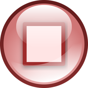 Roze audio knop vector afbeelding