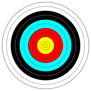 Vector illustraties van target