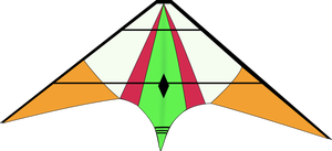 Image vectorielle de cerf-volant