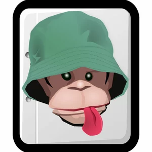 Affe mit Hut