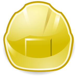 Simple símbolo amarillo