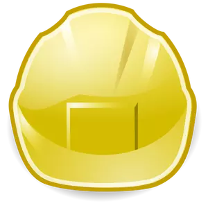 Yksinkertainen keltainen symboli