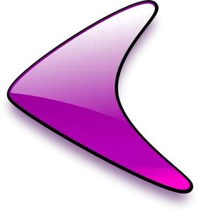 Links mit violetter Pfeil-Vektorgrafiken