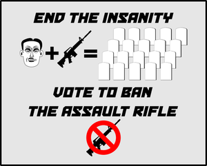 Ban assault rifles